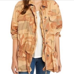 Free People Lead The Way Camo Jacket  Size: Small